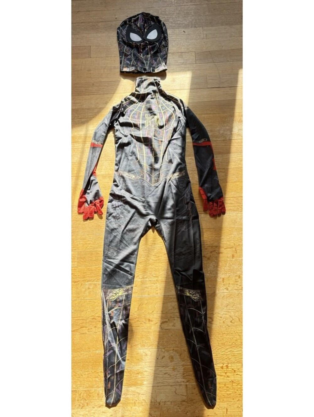 Spider-man NoWay Home Jumpsuit Spiderman Cosplay Costume Halloween Kids6-8 130cm